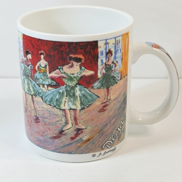 Chaleur Master Impressions Other - Vintage Chaleur Master Impressions Edgar Degas Ballet Art Coffee Tea Mug Cup